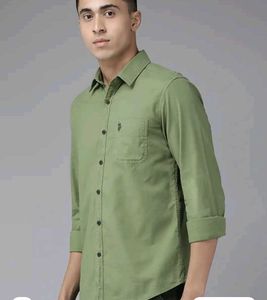 Men's Green Casual Shirt