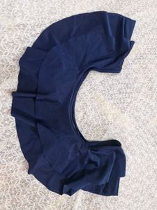 Pretty blue ruffle top