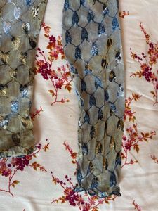 Sheer Floral Long Sleeve Top