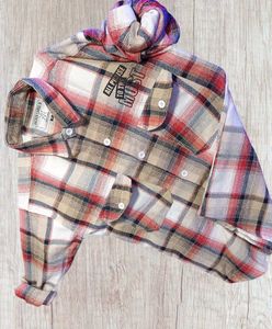 Men's Plaid Flannel Shirt Size XL