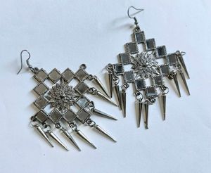 Bohemian Mirror Dangle Earrings