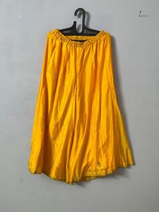 Vibrant Yellow Kurta Set with Palazzo
