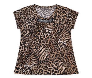 Chic Leopard Print Top