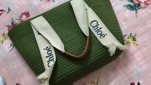 Straw Bag Seaside Versatile Shoulder Large Capacit