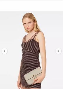 Chic Cream Chain Shoulder Bag