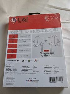 one plus U&i Wireless Neckband Earphones uinb-1098