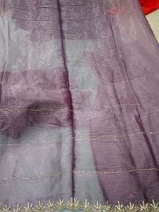 hand work saree