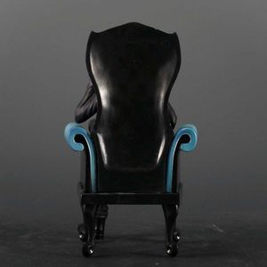 Gojo Satoru Sitting on Chair anime action figure J