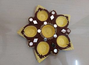 Panchomukhi Diya For Puja