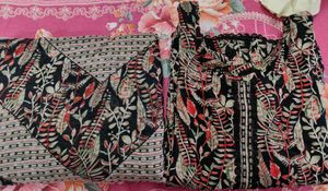 Elegant Floral Print Kurta Set with Dupatta