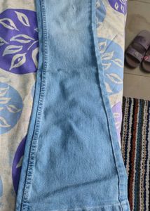 Light Wash Flare Jeans