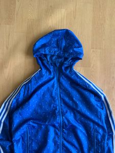 Adidas Blue Windbreaker Jacket
