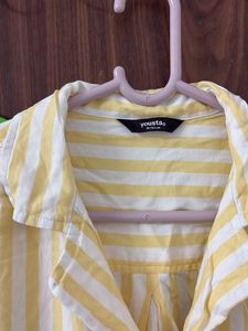 Cute Striped Pajama Set