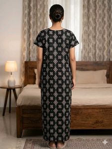 Comfortable Printed Nightgown