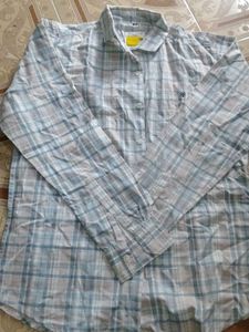 Plaid Button-Down Shirt