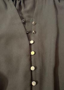 Allen solly- Chic Black Long Sleeve shirt