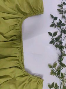 Green corset Crop Top🌿✨💚