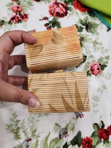 Decorative Bamboo Boxes with Pink Roses
