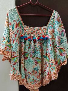 Bohemian Print Tassel Kurta