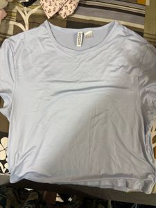 H&M Light Blue T-Shirt