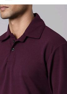 LEVEL Maroon Long Sleeve Turtleneck Top
