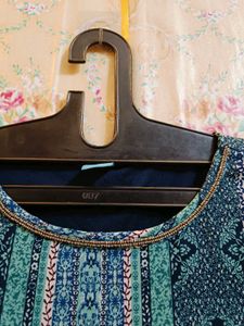 🇳🇿💫🎀Stylish Teal Printed Tunic Top