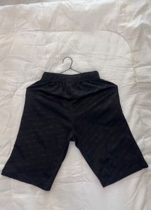Champion Men's Black Logo Shorts
