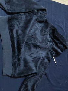 Blue 'Bon Jour Paris' Hoodie