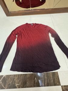 Ombre Long Sleeve Top