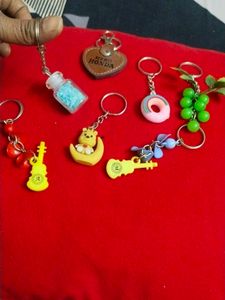 Kids Keychain 7 Pc Combo