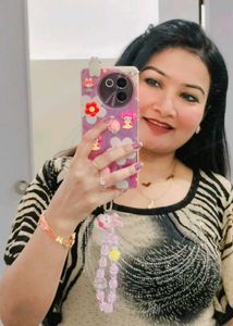 Sheer Zebra Print Top with Embellishments