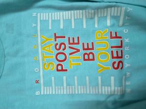 Aqua Graphic Sweatshirt