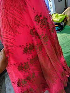 Pink Embroidered Dress