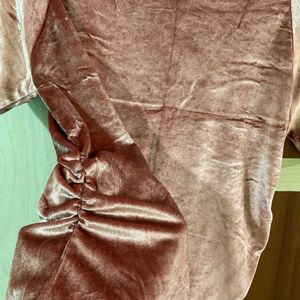 Velvet Ruched Top