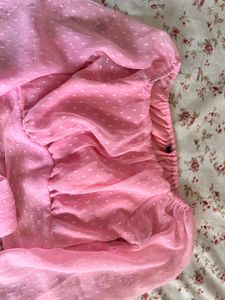 Chic Pink Crop Top
