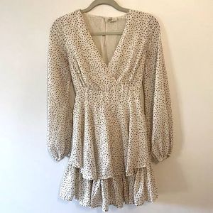 Polka Dot Mini Dress