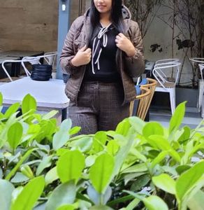 Stylish Brown Puffer Jacket