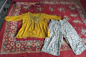 women co ords set Top+capri 😍😍