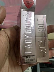 new Too Faced Lady Bold Lipstick