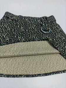 Leopard Print &amp; Suede Mini Skirts (Set of 2)