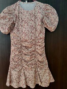 Floral Puff Sleeve Dress