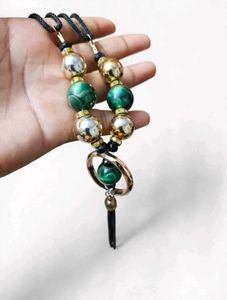 Used Handmade Beaded Jewelry Set