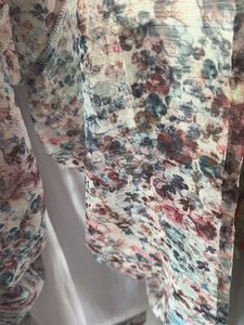 Flowy Floral Midi Skirt