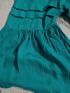 Teal Bell Sleeve Top size S- M