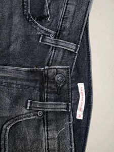 women's Dark Wash Slim Fit Jeans