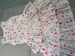 Floral Tiered Dress with Jacket