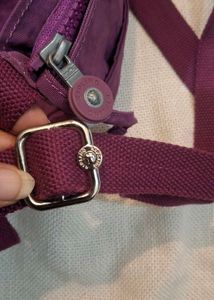 Kipling Crossbody Bag - Plum Color