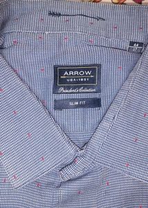 Arrow Slim Fit Shirt Men 44/2XL