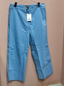 Light Wash Wide Leg Jeans