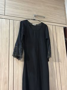 Elegant Black Ethnic Gown